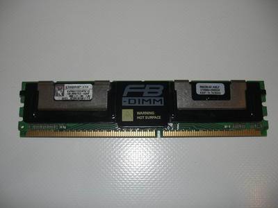 1GB FB-DIMM Kingston DDR2-667 PC2-5300 ECC Memory KVR667D2D8F5/1G