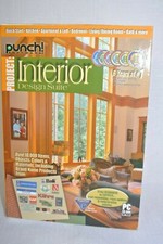 Punch Software Project Interior Design Suite PC, 2005 -New-Sealed