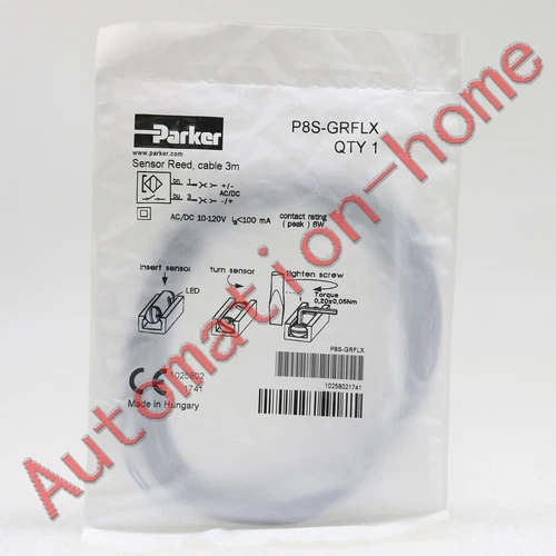1Pc New Parker P8S-GRFLX sensor solenoid valve Free Shipping#QW