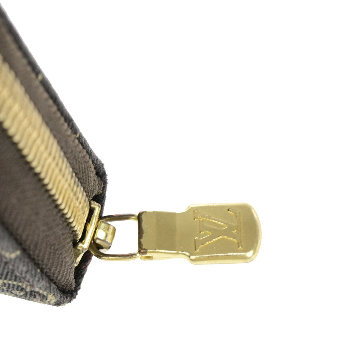 LOUIS VUITTON Zippy Wallet Monogram Mini Lin Canvas Leather LOUIS VUITTON Zippy Wallet Monogram Mini Lin Canvas Leather