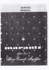 Service Manuel D'Instructions pour Marantz SC-8