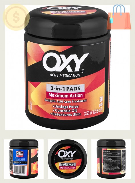 oxy pads sensitive skin