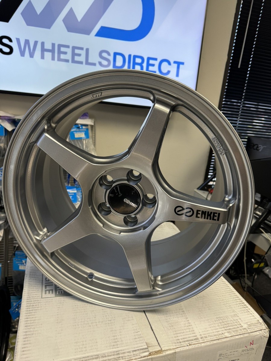 4 New 17X9 ENKEI TS-5 GREY WHEEL/RIM ET45 521-790-8045GR 5X100 | eBay