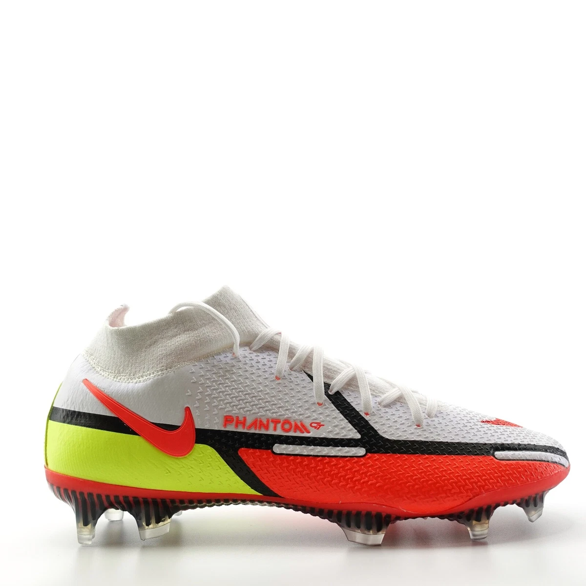 Nike Phantom GT2 Elite FG ACC White Crimson Soccer Cleats CZ9889-167 Mens Sizes