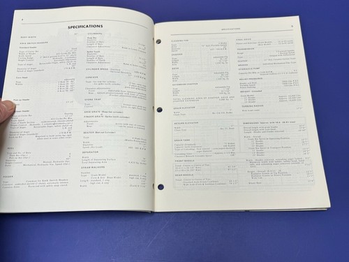 Oliver 7300 Combine Operator’s Manual - Picture 6 of 16