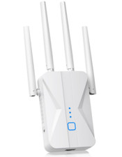 WiFi Extender Signal Booster 2025 WiFi Extender AC1200Mbps Dual Band 5.8GHz/2.4G