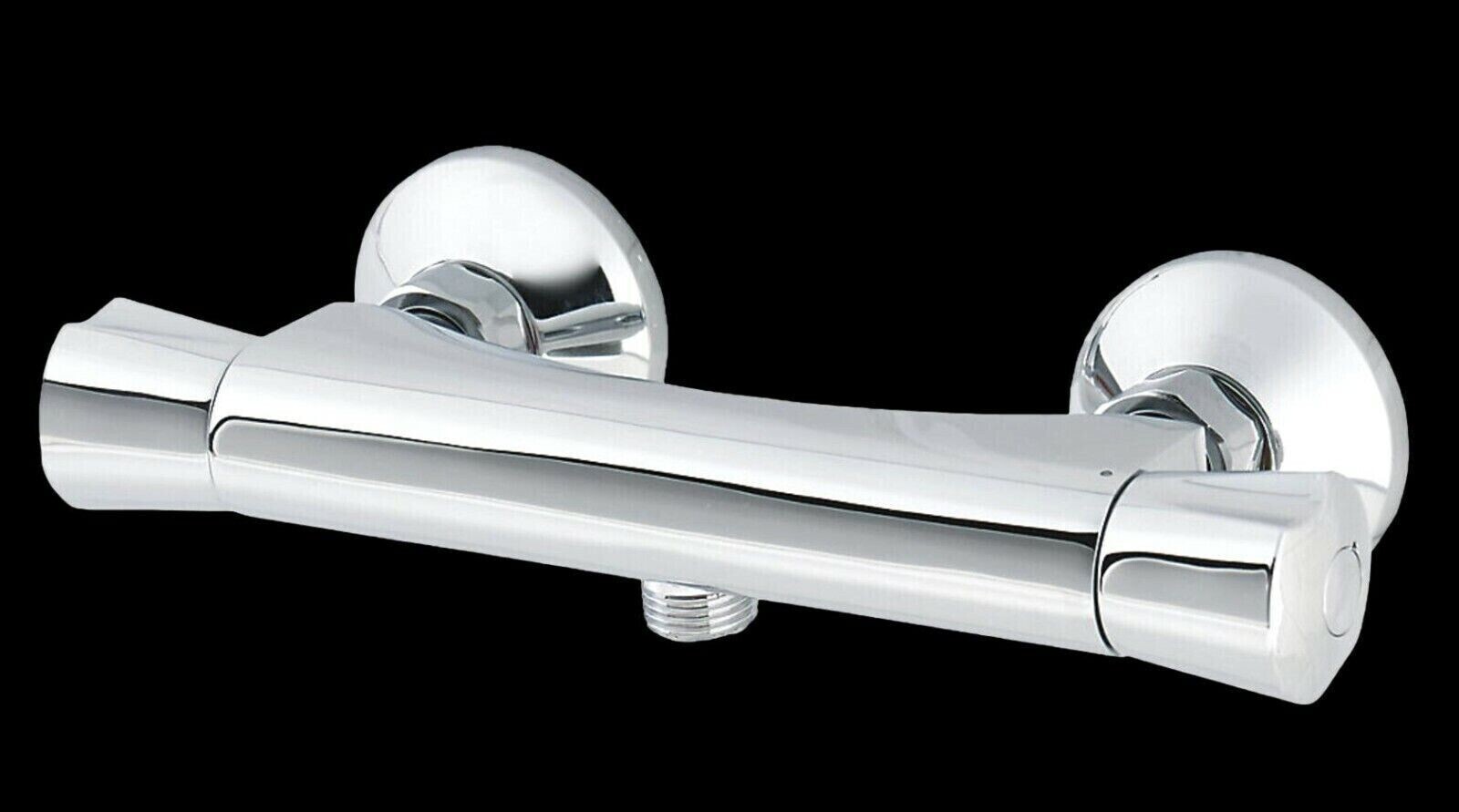 RIZE Thermostatic Shower Mixer Valve Tap Wall Mounted Chrome NEW