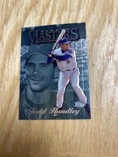 1997 Topps Finest Masters Baseball Todd Hundley New York Mets Card #324