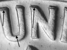 1961 DDR-004 Very Strong  Doubled Die Reverse Silver Roosevelt Dime ~GEM Proof 