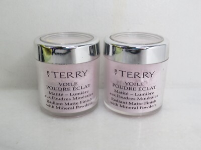 T BY TERRY RADIANT MATTE FINISH WITH MINERAL POWDERS 1 MOON GLOW 0.24OZ LOT OF 2