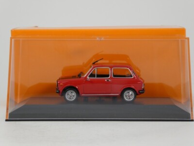 AUTOBIANCHI A112 ABARTH 1974 RED MAXICHAMPS 1/43 NEUF EN BOITE