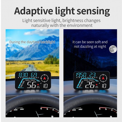 Heads Up Display Track Speed Direction And More With HUD GPS - Picture 7 of 12