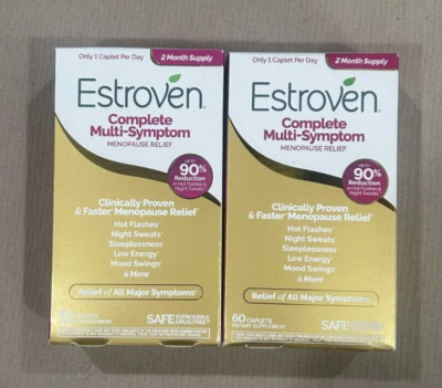 EXP 11/25+ (120ct) 2 Box 60ct Estroven Complete Multi-Symptom Menopause Relief