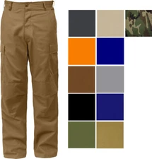 Rothco Tactical BDU Cargo Pants Military Uniform Trouser Army 6 Pocket Fatigues