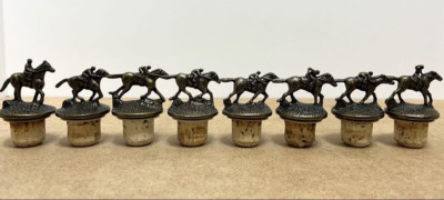 Blanton's Bourbon Complete Set of 8 Bottle Stoppers Only