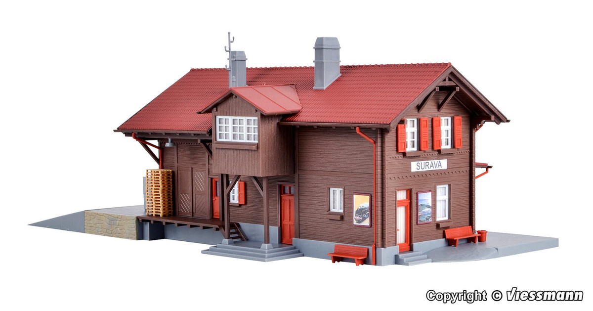 Kibri 38840 H0 Schwedenhaus - Modellbau Haus Für Modelleisenbahn