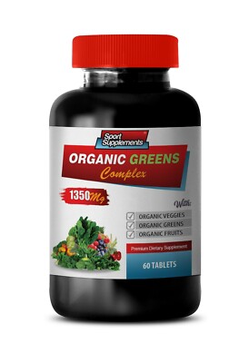 energy boosting supplement - ORGANIC GREENS COMPLEX 1350MG - immune boosting 1B