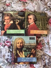 Lotto Classica Vivaldi Mozart Beethoven Collana Grandi Compositori 3 Cd