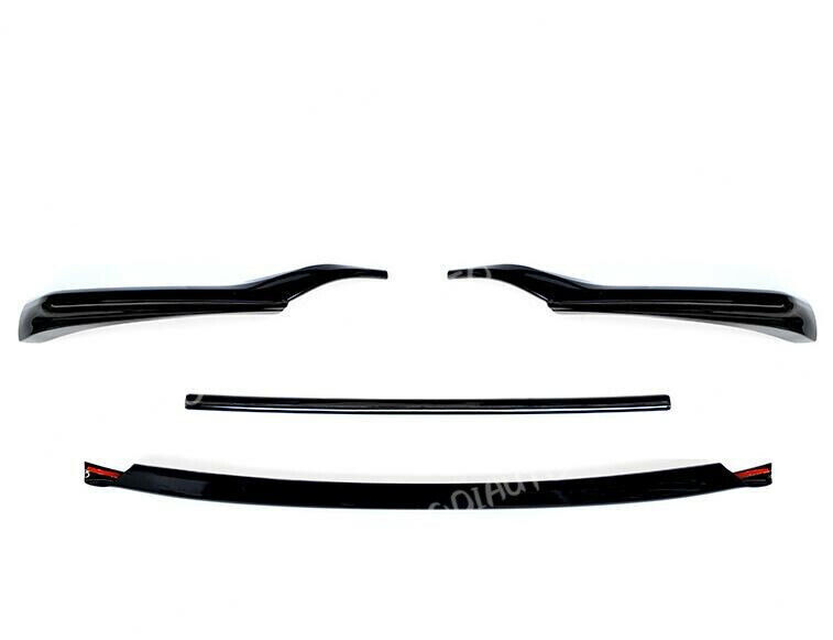 For Toyota Camry SE/XSE 2021-2023 Bright Black Front Bumper Lip Molding Cover