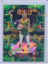 2024 Panini Select WNBA EZI MAGBEGOR #42 GREEN ICE PRIZM STORM