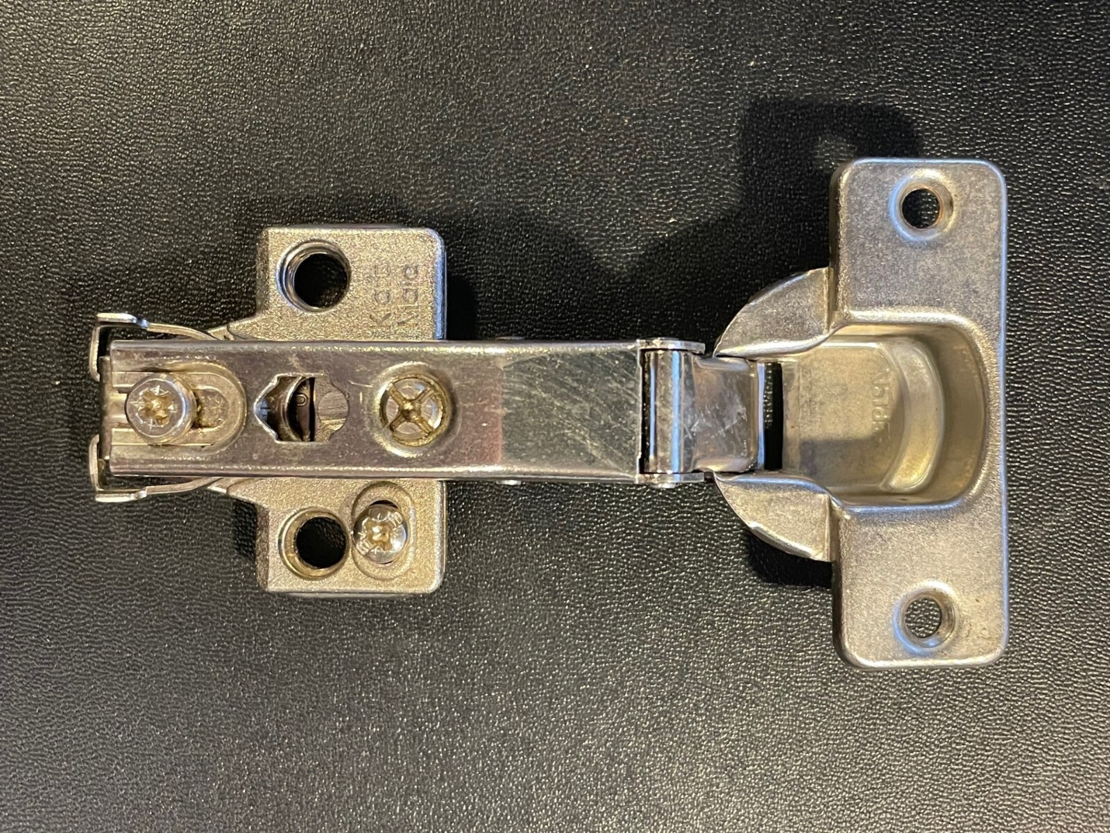 MEPLA 17M Hinge 17 M, Full Overlay Hinge w/Mounting Plate MADE IN ...