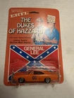 Vintage 1/64 ERTL THE DUKES OF HAZZARD GENERAL LEE CAR 1981  Has Been Reglued