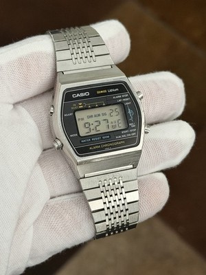 CASIO W-250 80s “CASIO Marlin” Gray Vint RARE Vintage Original