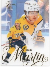 25-26 2025-26 Flair Brady Martin ROOKIE #195-Predators