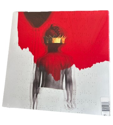 RIHANNA ANTI 2LP Opaque Red Color Vinyl (Not Target) Limited