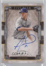 2018 Topps Five Star Alex Wood #FSA-AW Auto s3g