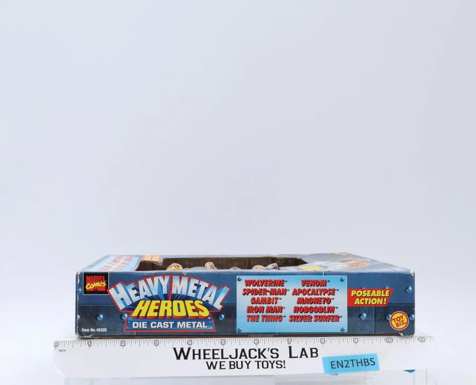 Juego de figuras de acción Heavy Metal Heroes Marvel Comics 1997 Toybiz NUEVO sellado Foto 2 de 4