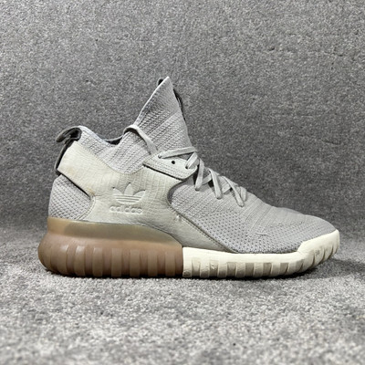 Grey Adidas Tubular Shoes For Men ADIDAS Tubular X Primeknit S74931 Light  Grey Granite Athletic Shoes Men’s Sz 12