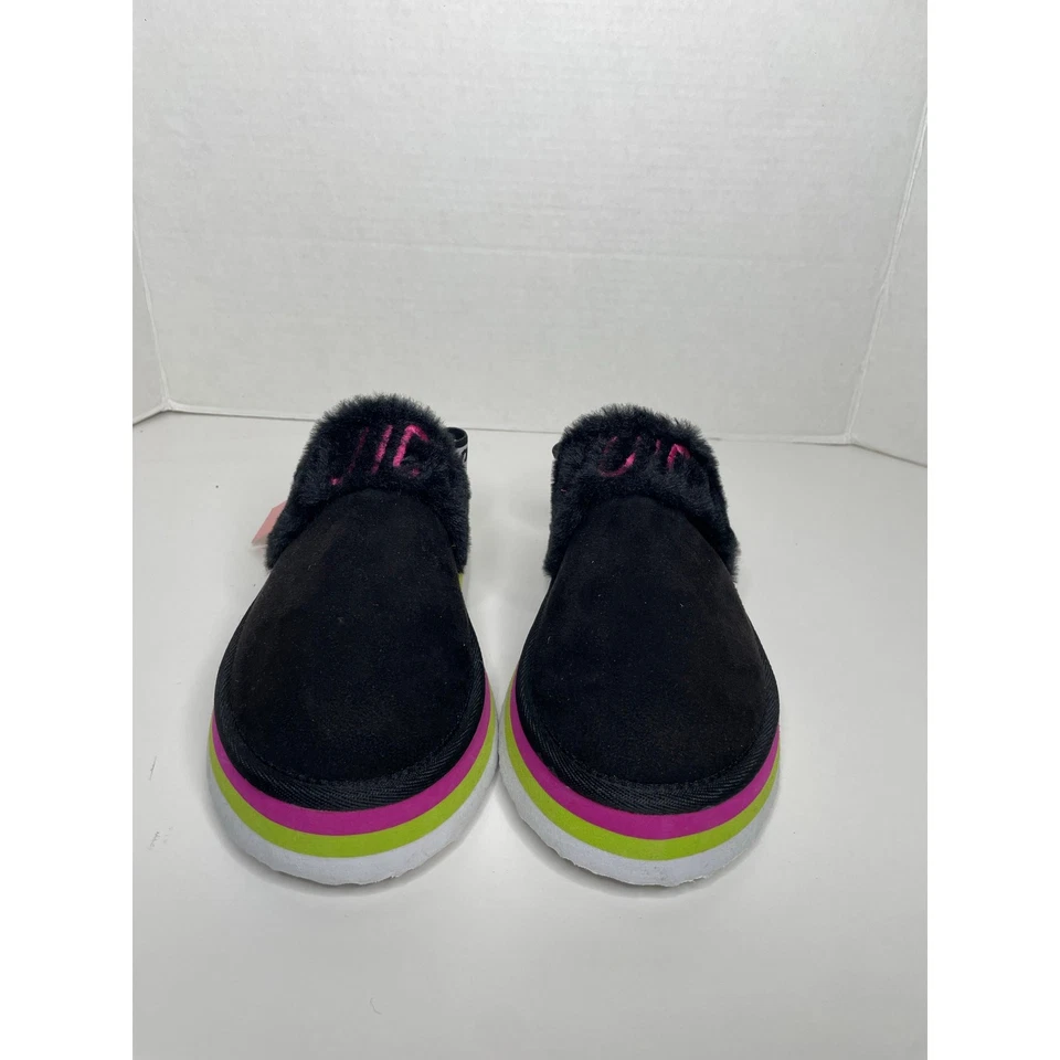 NUEVAS Sandalias Juicy Couture Para Mujer Piel Sintética Deslizables Zapatillas con Correa Trasera Talla 6 Foto 2 de 4