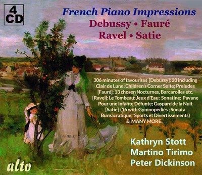Kathryn Stott, Martino Tirim French Piano Impressions deluxe) Debussy - Fau (CD)