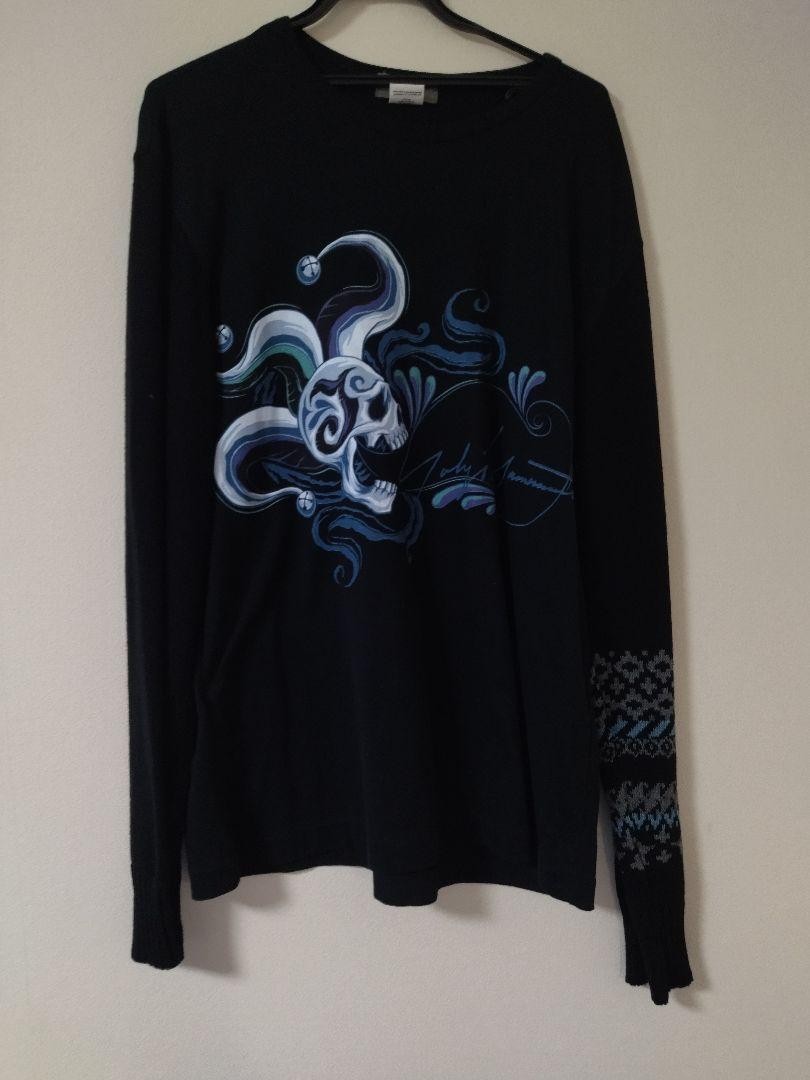 ヨウジヤマモト×SUICIDE SQUAD 長袖Tシャツ SQUAD yamamoto POUR 長袖T