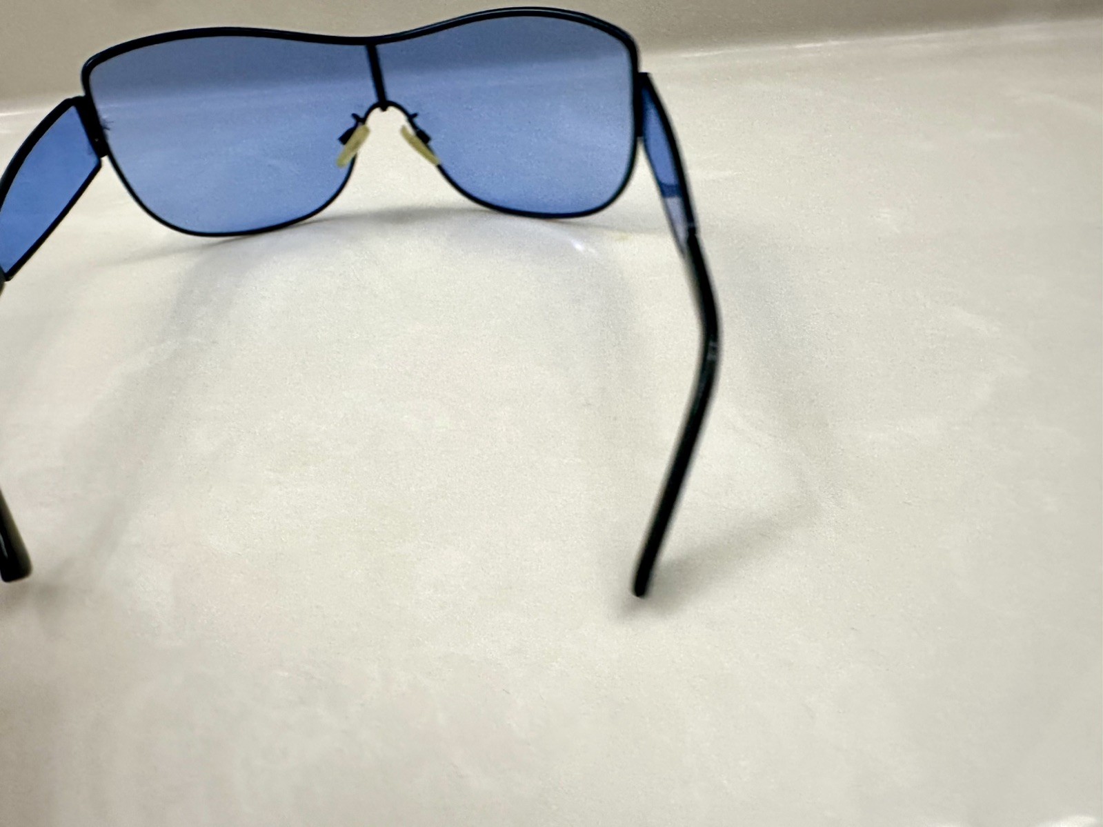 Blue Steve Madden U2 Bono Sunglasses Romeo Gigli Rare image 7
