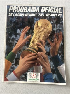 Official Programme For 1986 Mexico World Cup
