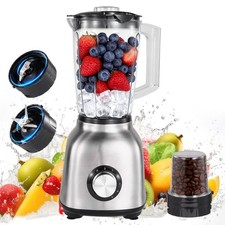 1.5L Standmixer Smoothie Maker 600W Mixer Ice Crusher Blender Entsafter