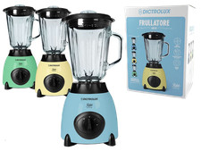 Dictrolux Frullatore multifunzione 400W 1,5 lt in acciaio inox e vetro 2 velocit