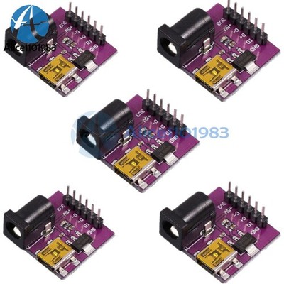 5PCS AMS1117-3.3V Mini USB 5V/3.3V DC Perfect Power Supply Module #xh