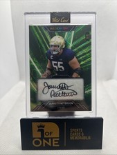 2023 Wild Card - Wild Chrome Auto #8/8 - Jarrett Patterson - Notre Dame 