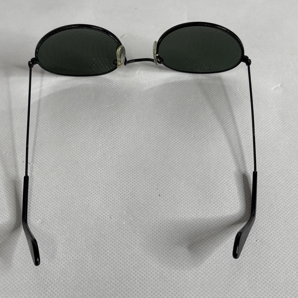 Gafas de sol vintage Ray-Ban W0608 52 20 metales clásicos negras cromadas Foto 3 de 4