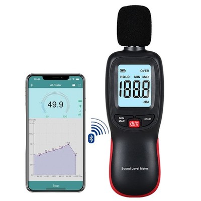 Schallpegel-messgerät Mit BluetoothDokumentationsfunktion Schallpegelmesser SPL