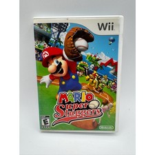 Nintendo Wii Mario Super Sluggers Baseball - TESTED and WORKING -