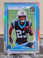 2025 Donruss Optic - Trevor Etienne Rated Rookie Silver Holo RC #222 Panthers