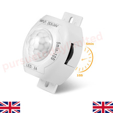 5V 12V 24V 3A PIR Motion Sensor Detector Switch Auto On/Off LED Strip Light