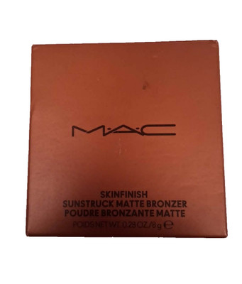 MAC Skinfinish Sunstruck Matte Bronzer  DEEP GOLDEN Powder