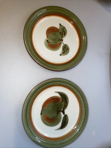 Stangl ORCHARD SONG Chop Plate, x4 bowls 5.5” and x2 desert plates 5” - Picture 2 of 17