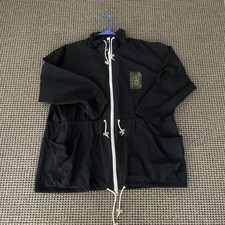 Vintage OP Ocean Pacific Sun Wear Windbreaker Free Shipping Mens Large Black