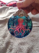 New Octopus Sun Catcher Ornament